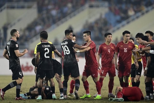 Indonesia Gagal ke Final Piala AFF, Kalah 2-0 Melawan Vietnam.  Sumber foto : Bola.net