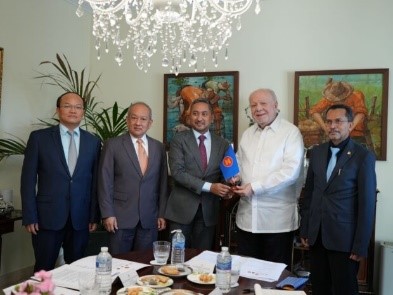The ASEAN Committee in Madrid will now be led by the ambassador of the Philippines to Spain