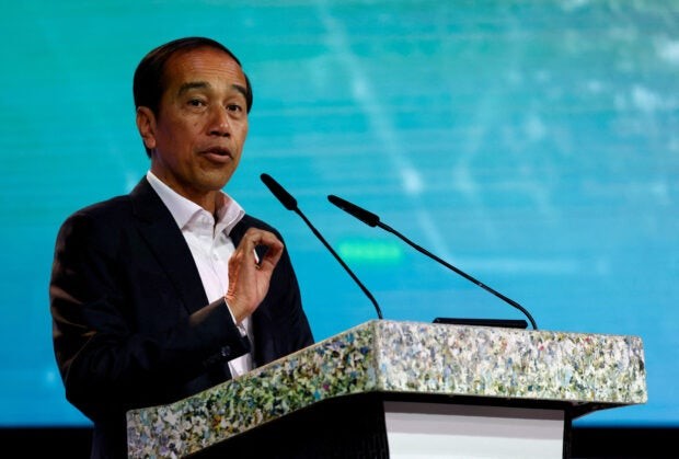 The President of Indonesia begins carbon emissions trading. (Photo from INQUIRER.net) 
