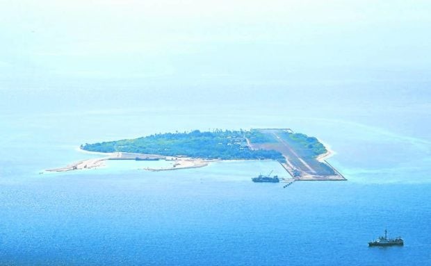 Speaker of the House of Representatives backs Pag-asa island development strategy. (Photo from INQUIRER.net) 
