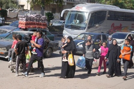 Filipinos living in Gaza are mandated to leave the country by Philippine government. (Photo from TheStar) 