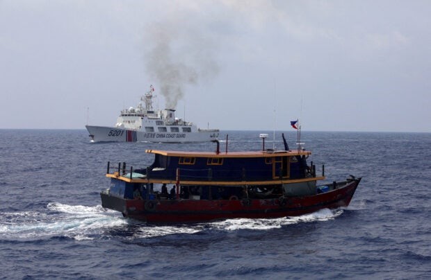 South China Sea peace is maintained by the Philippines through norms of conduct. (Photo from INQUIRER.net) 