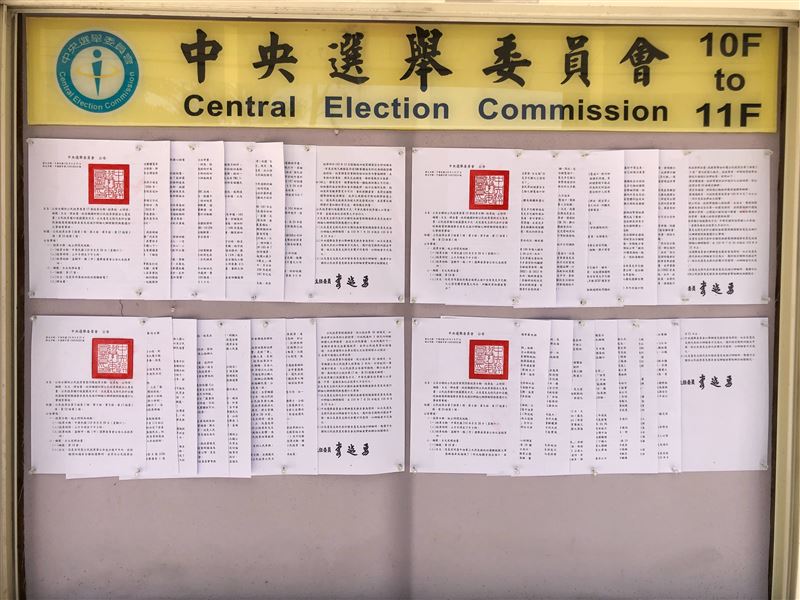 Cuối năm nay (2021) Đài Loan sẽ tổ chức bỏ phiếu trưng cầu dân ý với bốn nội dung. (Nguồn ảnh: Ủy ban bầu cử Trung ương Đài Loan)
