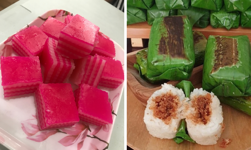 國立臺灣史前文化博物館將推出「多元文化月」系列活動，有泰式香蘭糕(左)製作、品嚐印尼粽子(右)體驗。（圖／國立臺灣史前文化博物館提供）