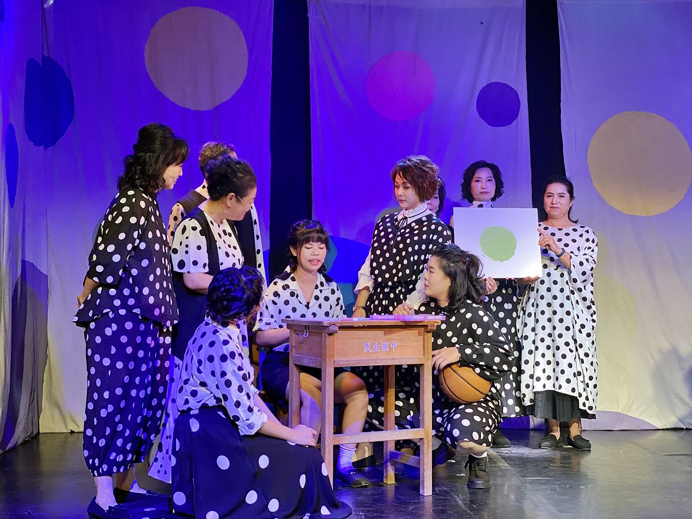 The live performance of the stage play "Building Dreams". (Photo / Provided by the Chiayi City Government)