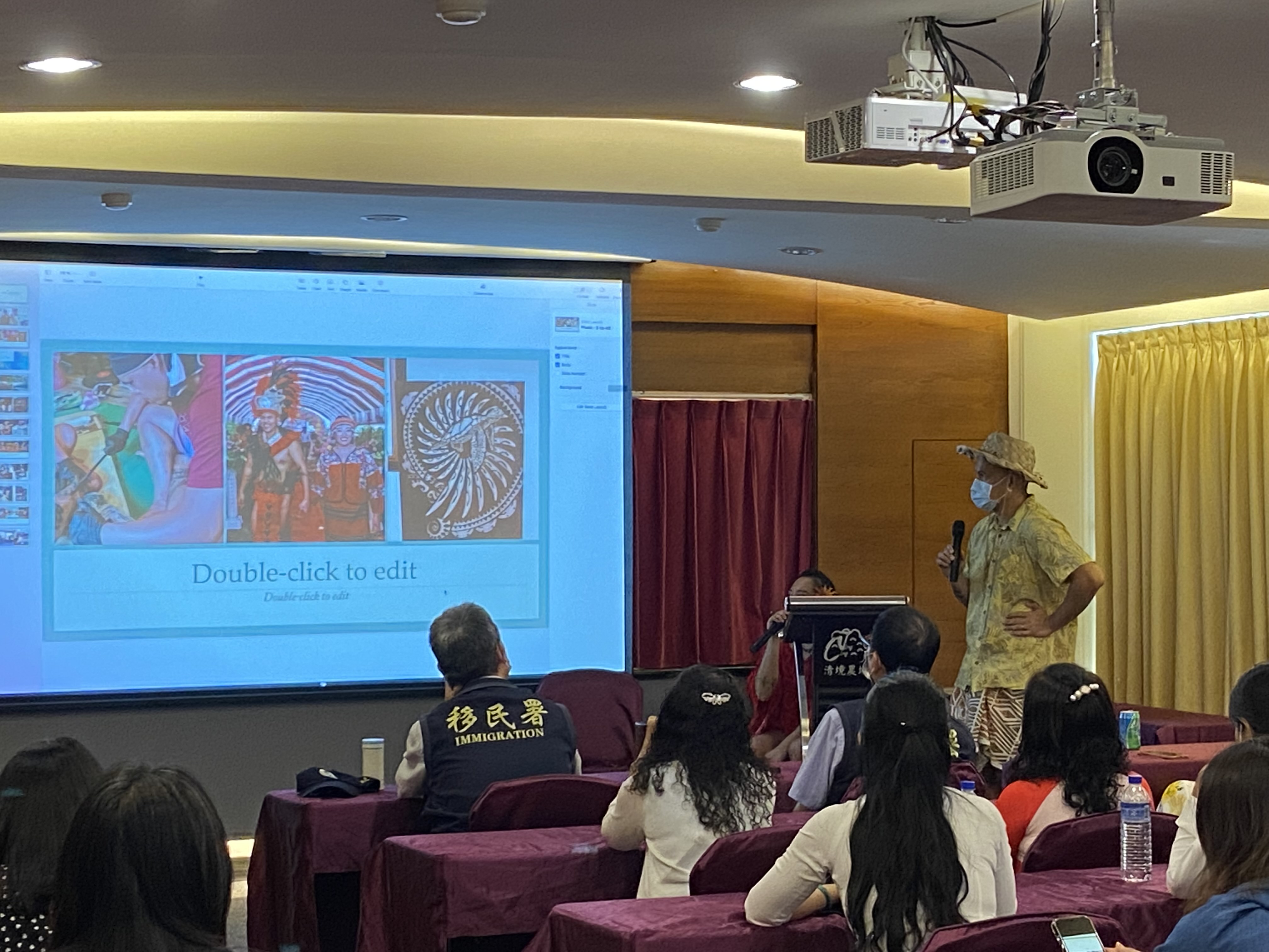 National Immigration Agency (Nantou County Service Center) holds "New Bless in the Native Land, New Residents' Multicultural and Community Visits". (Photo / Provided by National Immigration Agency, Nantou County Service Center)