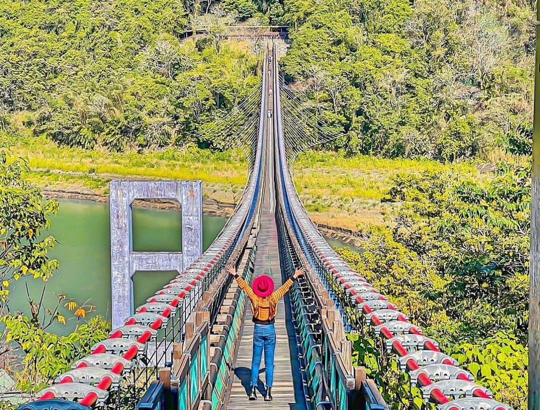 Sikou Suspension Bridge. (Photo / Retrieved from the Instagram of Taoyuan Department of Tourism)