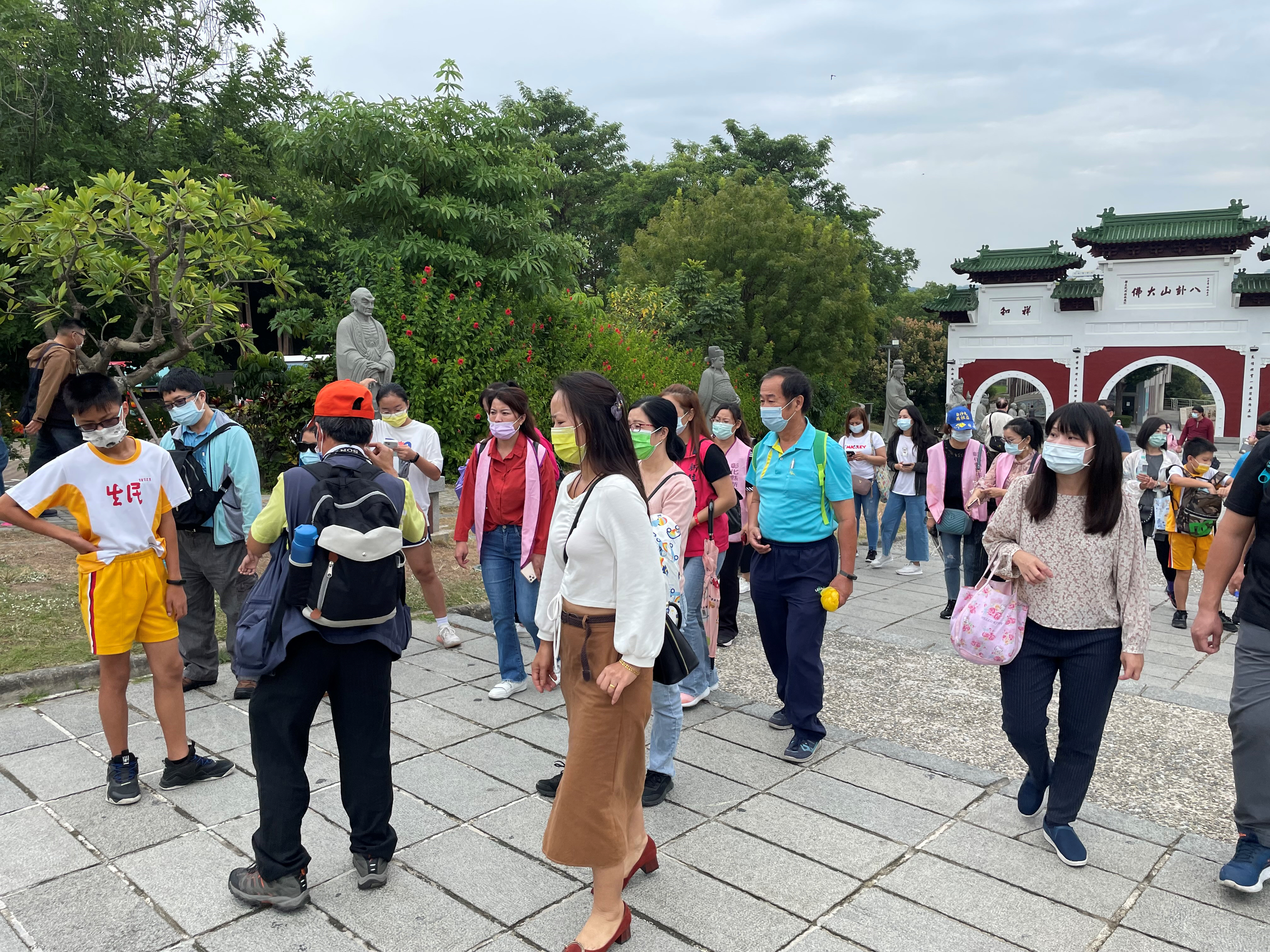 移民署彰化縣服務站辦理半線小旅行。（圖／彰化縣服務站提供）