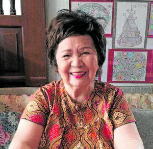Lita Andres Villanueva on her 88th birthday on Sept. 29: “Unlike other oldies, it seems I cannot rest as much as I want to. (Photo / Provided by the Philippine Daily Inquirer)