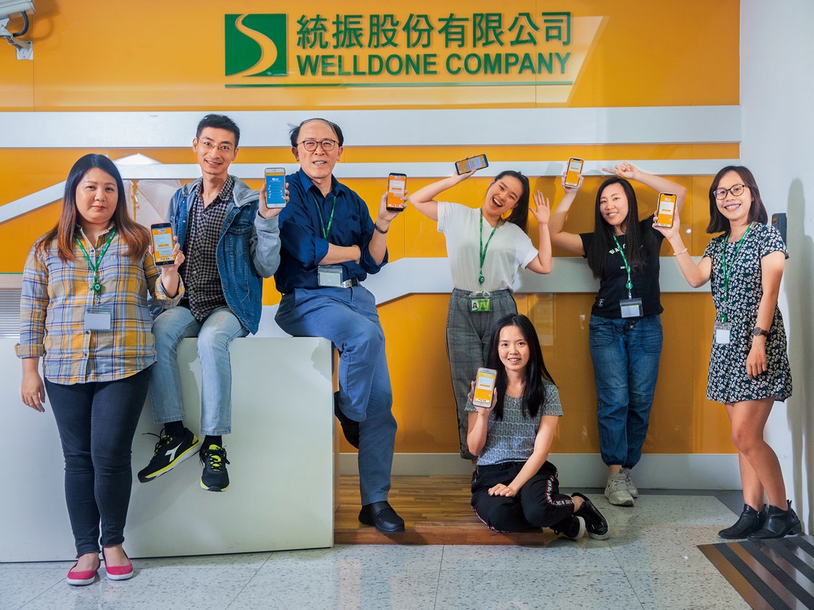 "Welldone Company" became the first in Taiwan to be permitted to handle migrant workers' remittance services. (Photo / Provided by Welldone Company)