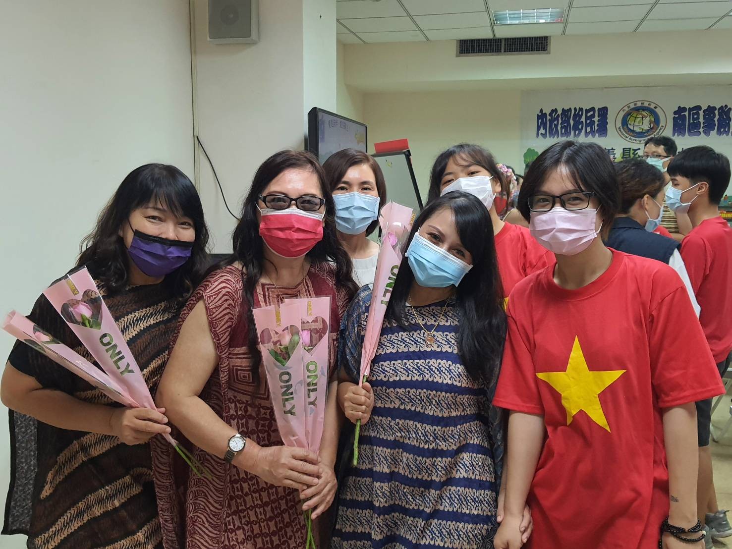 每年10月20日是越南獨有的婦女節。 圖／嘉義縣服務站提供