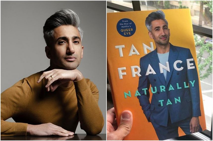 Tan France was initially reluctant to pen his memoir, even though he was flooded with book offers after Queer Eye first came out. (Photo / Provided by The Straits Times, TANFRANCE/INSTAGRAM)