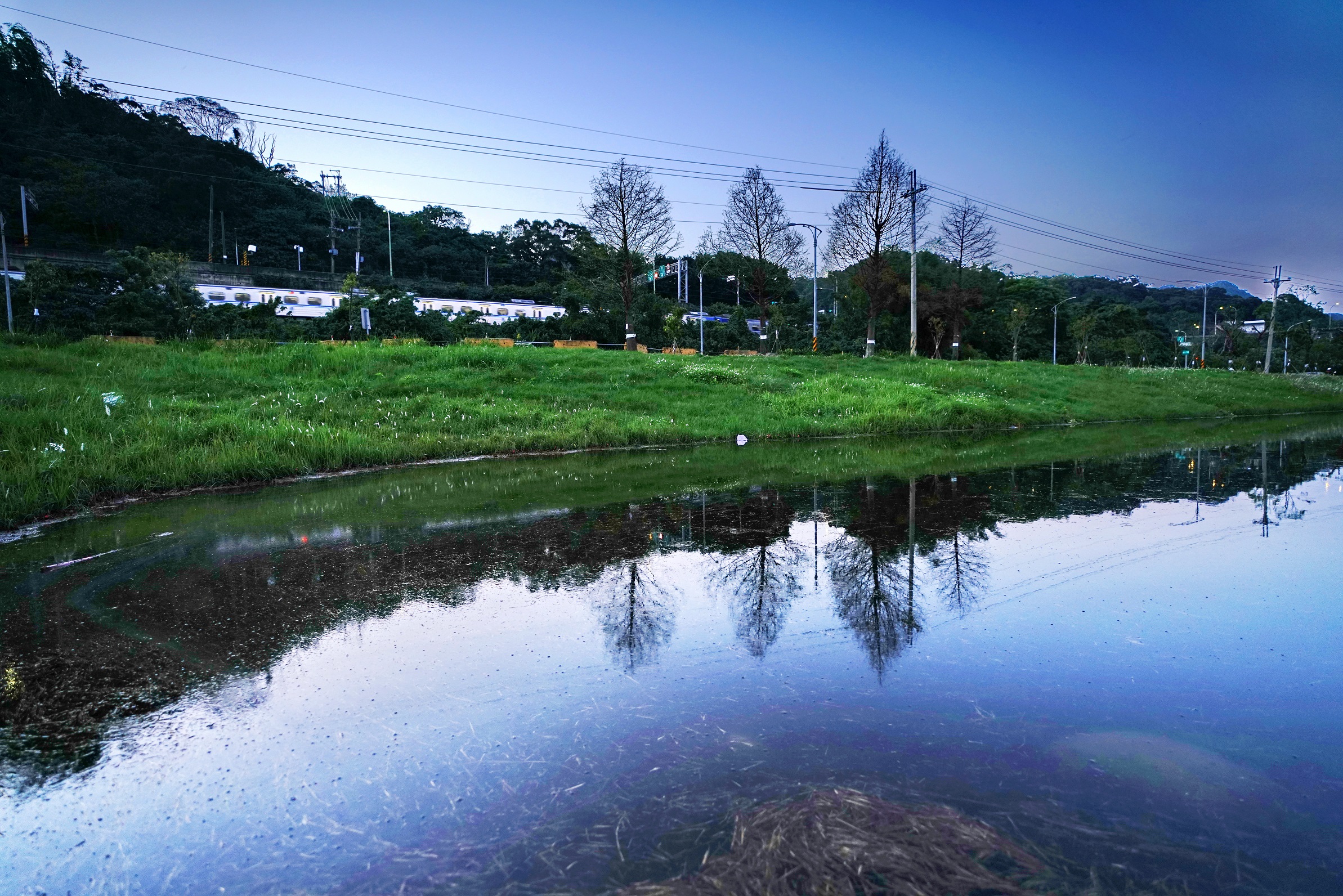 “Kolam Muxin” yang didesain dengan bentuk hati. Sumber: Pemerintah Kota New Taipei