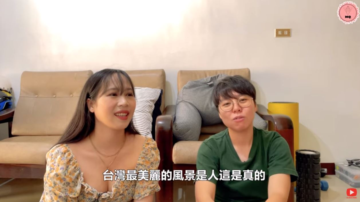 Tracy chia sẻ câu chuyện bị mất ví tiền tại Đài Loan. (Nguồn ảnh: kênh YouTube “MinQin in Taiwan”)
