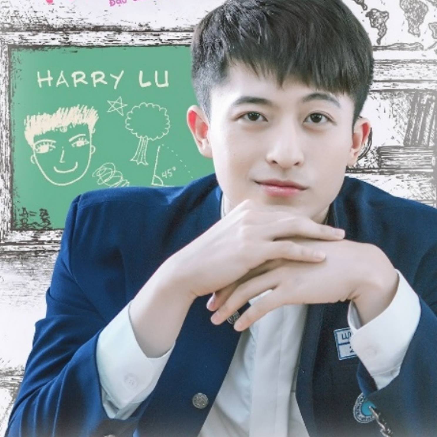 Lu Jinyu (呂晉宇), putra penduduk baru, mencapai hasil yang baik di industri hiburan Vietnam. Foto/ Facebook Harry Lu 