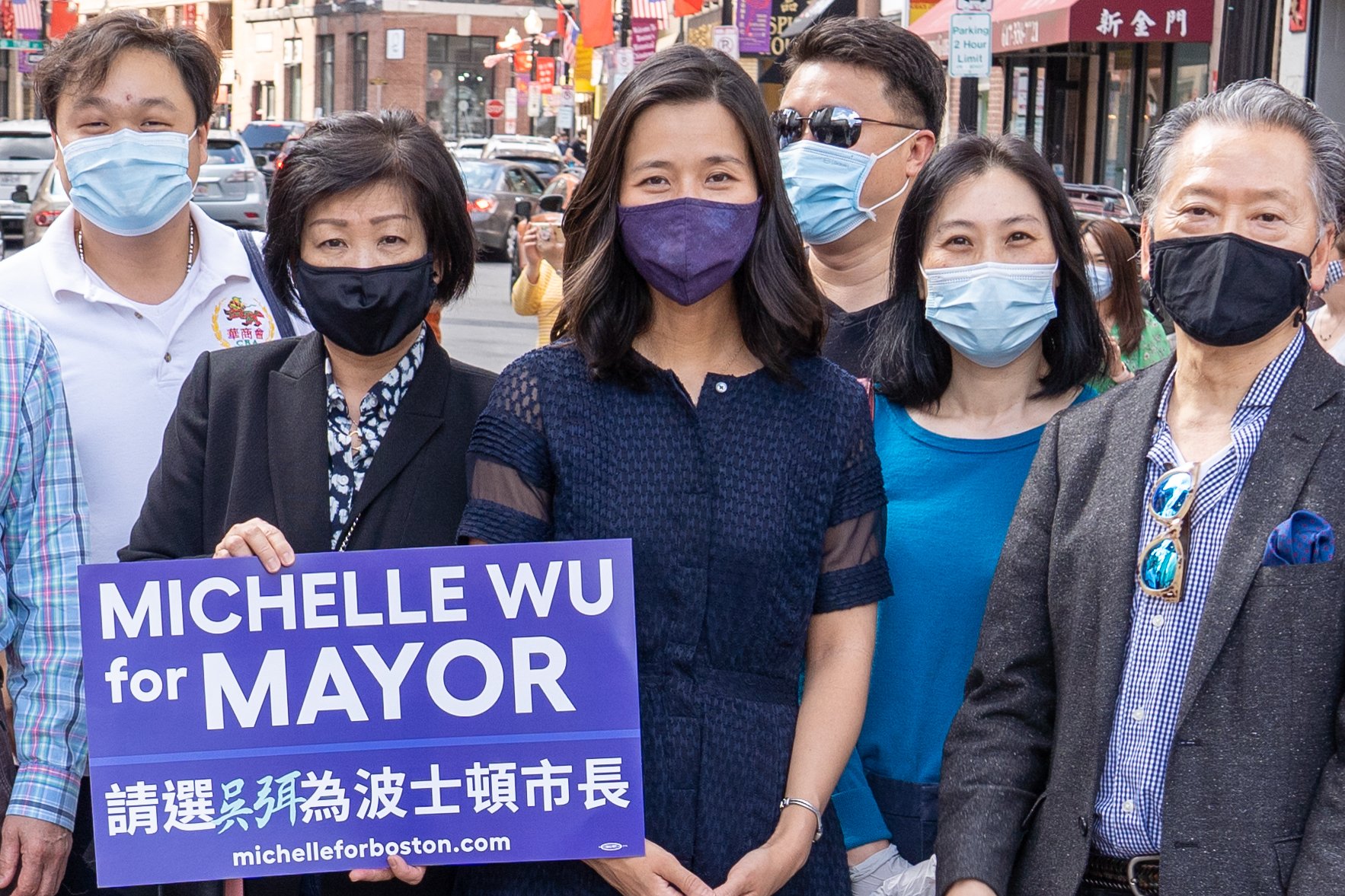 2020年9月，吳弭宣布角逐波士頓市長位。 圖／Michelle Wu twitter