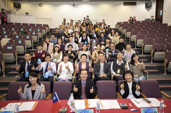 Foreign students from 13 countries participated in the competition. (Photo / Provided by the National Dr. Sun Yat-Sen Memorial Hall)