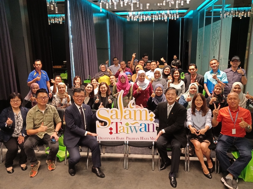 Văn phòng đại diện Kinh tế và Văn hóa Đài Bắc tại Malaysia tổ chức "Salam Taiwan 2020" vào năm 2019 để chào đón người Hồi giáo đến Đài Loan. (Nguồn ảnh: Trang web Thông tin chính sách hướng Nam mới)