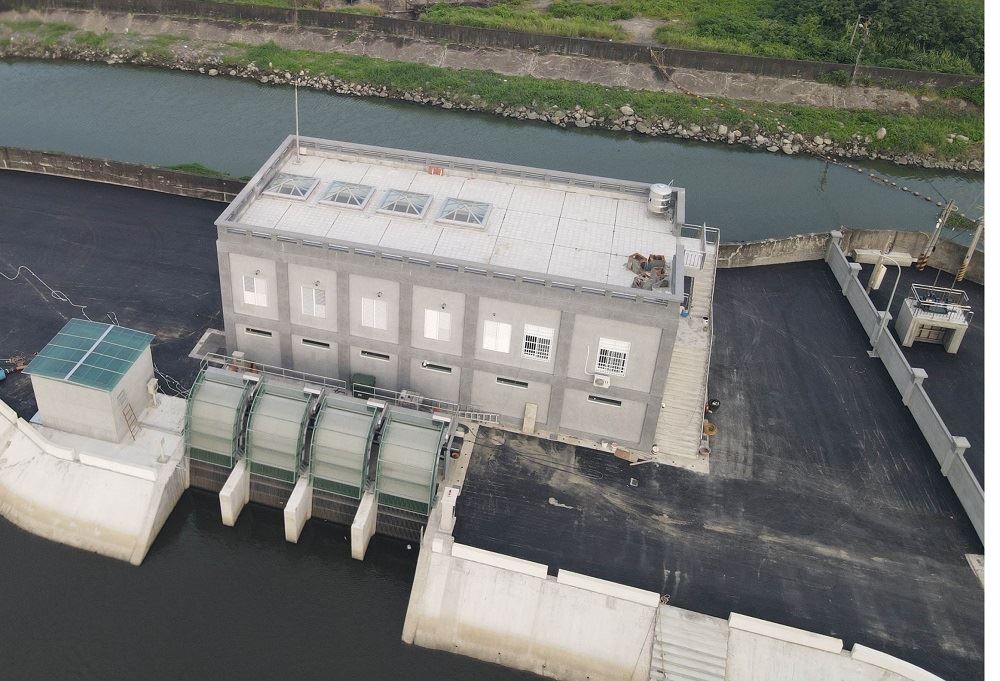 Gangdong Pumping station. (Photo / Provided by the Pingtung County Government)