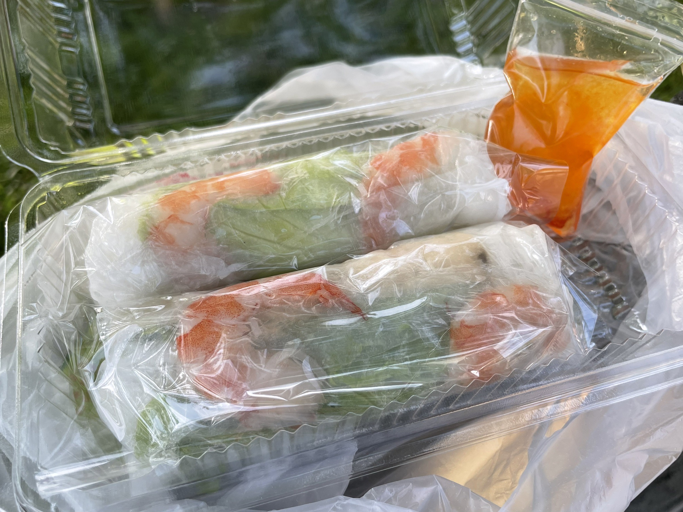 越南生春捲兩捲60元，熱量低又美味，頗受台灣民眾歡迎