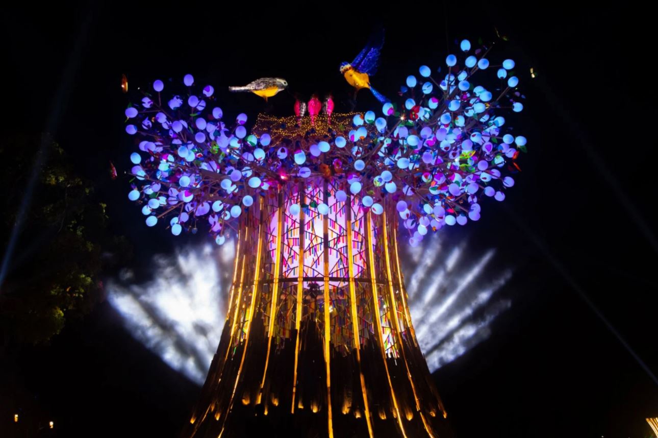 Taiwan Lantern Festival was certified as "world night view heritage". (Photo / Provided by the Tatler Taiwan)