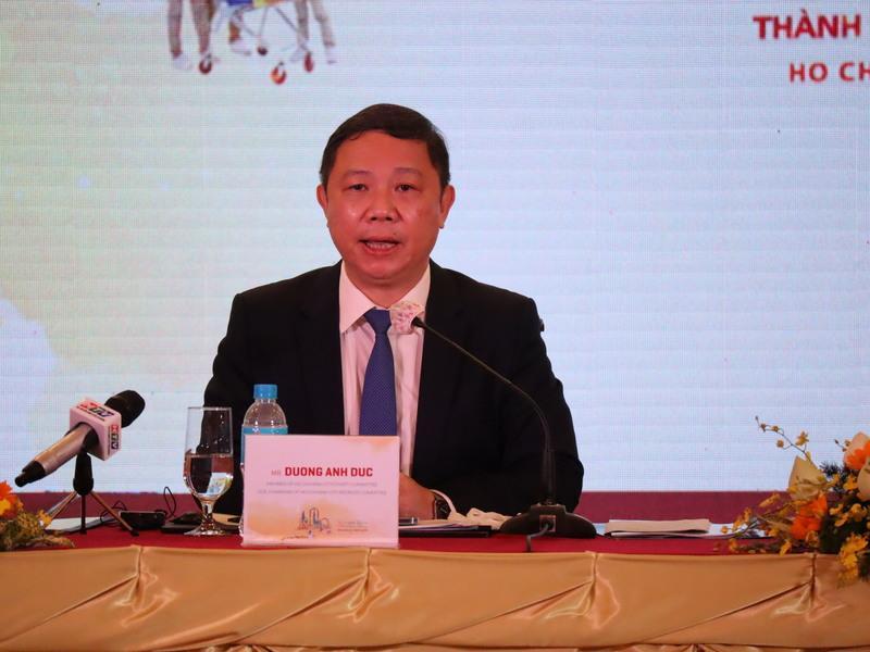 Phó Chủ tịch UBND thành phố Hồ Chí Minh ông Dương Anh Đức cho biết đã thành lập một nhóm chuyên gia đối phó với biến chủng Omicron. (Nguồn ảnh: tuoitrethudo.com.vn)