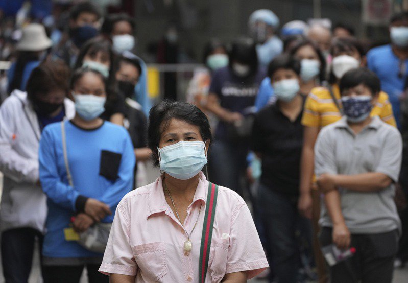 泰國曼谷等地嚴格防疫。 圖／翻攝自《美聯社》