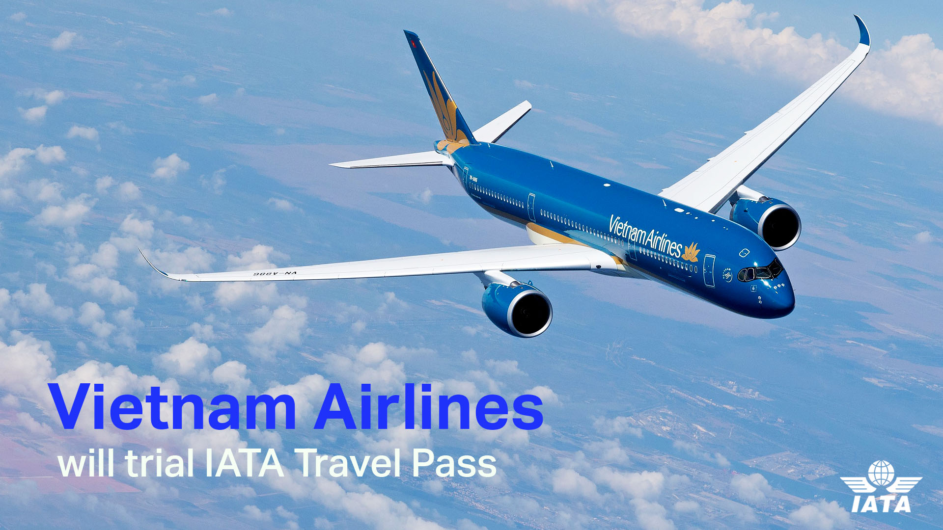 Vietnam Airlines chính thức triển khai thử nghiệm ứng dụng hộ chiếu sức khoẻ điện tử IATA Travel Pass. (Nguồn ảnh: trích dẫn từ Facebook International Air Transport Association (IATA)