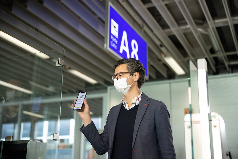 Vietnam Airlines hy vọng việc thử nghiệm thành công “hộ chiếu sức khoẻ điện tử” sẽ tạo đà cho việc nối lại các đường bay bay quốc tế trong tương lai. (Nguồn ảnh: Facebook International Air Transport Association (IATA)