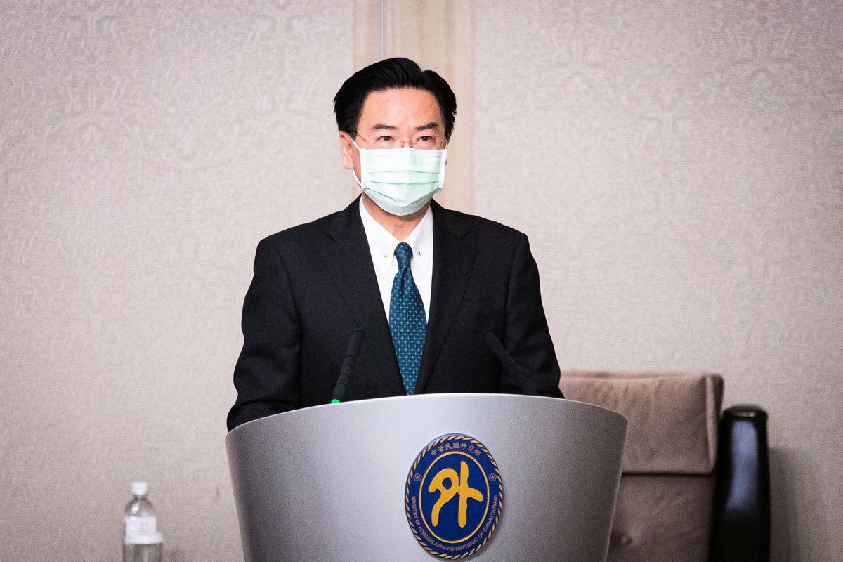 Foreign Minister Joseph Wu. Photo/Retrieved from CNA file photo