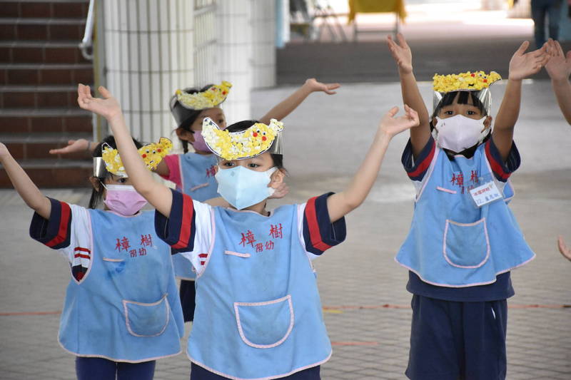 Kindergartens will begin to open on July 27. (Photo / Provided by the New Taipei City Education Bureau)