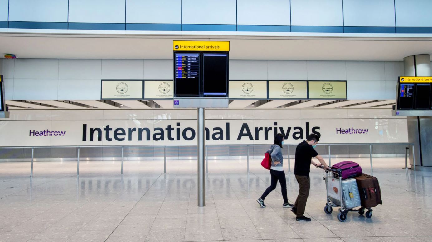 Arrivals from Taiwan entering UK are not required to undergo quarantine starting July 19. (Photo / Retrieved from Liberty Times)