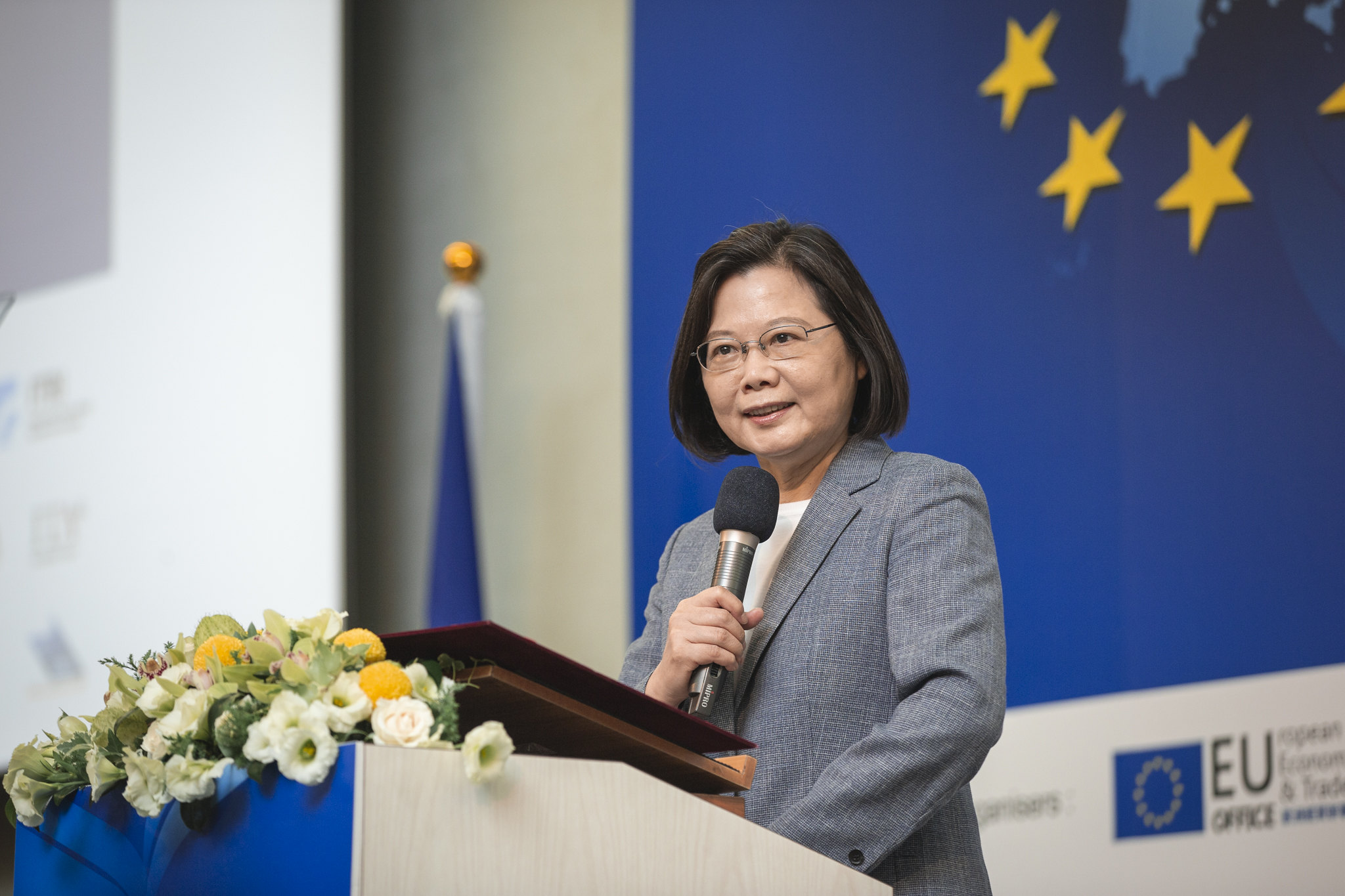 Taiwan will firmly uphold democratic ideals; enhance substantive cooperation with the EU, the United States, Japan, and other like-minded partners and countries. (Photo / Provided by the European Parliament’s Committee on Foreign Affairs)