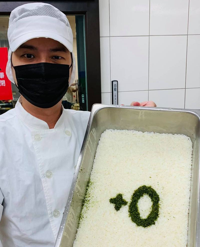 Pingtung group meal caterers create "+0" for lunch. Photo/Retrieved from "United Daily News"