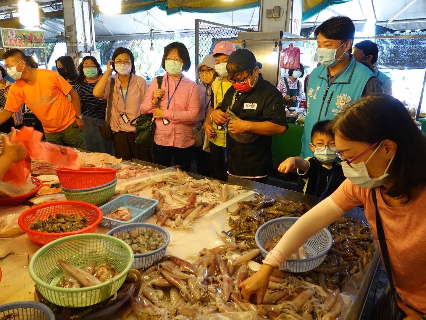 台灣食材也能製做「泰式料理」。 圖／花蓮市公所提供