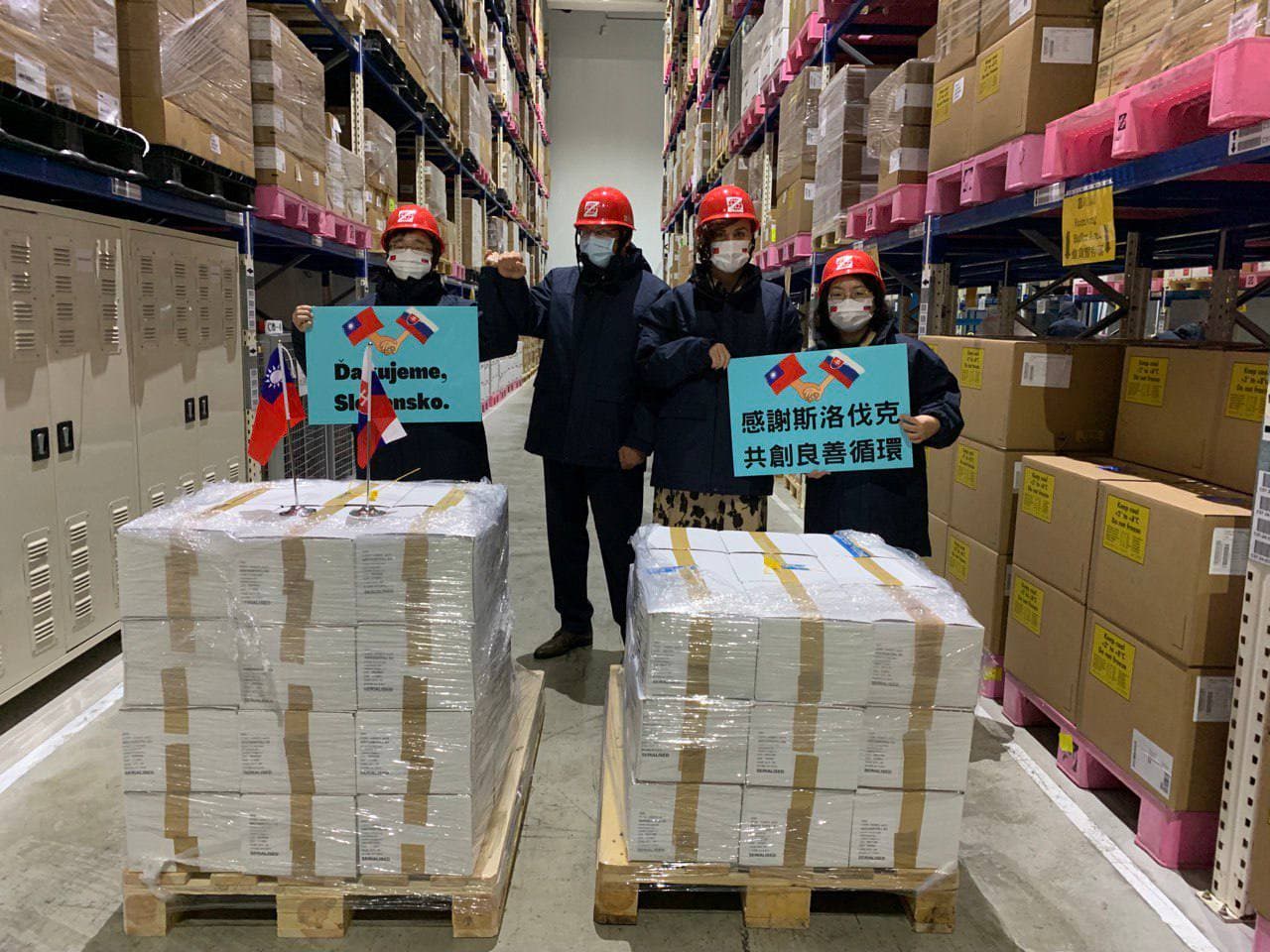 斯洛伐克贈16萬劑AZ疫苗 外交部：已運抵台灣、誠摯感謝