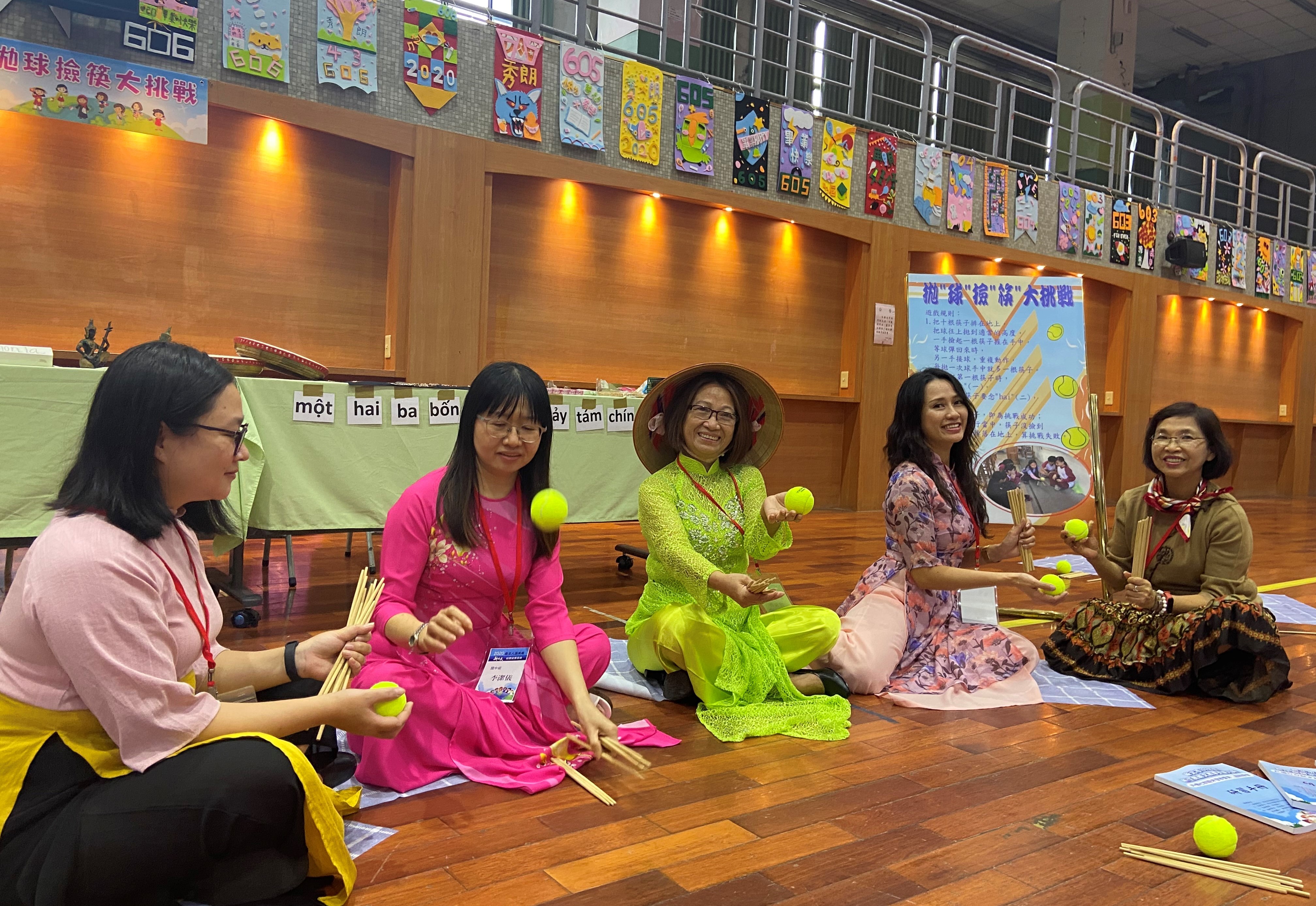 The New Taipei City Government handles multicultural education activities. Photo/Provided by New Taipei City Government