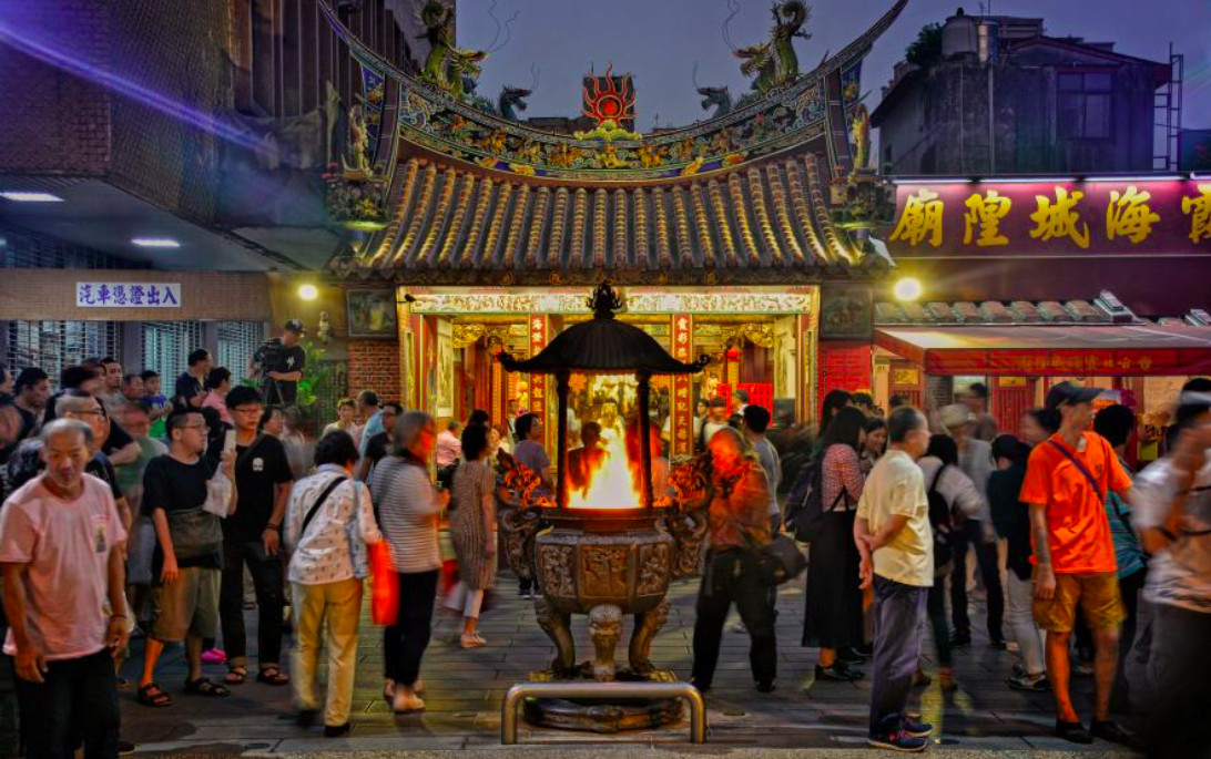 Budaya kuil tradisional Taiwan dipromosikan ke Asia Tenggara. Sumber: Diambil dari台北旅遊網