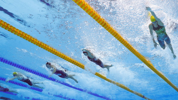 游泳選手訓練計畫須盡快進行。 圖／翻攝自《自由時報》