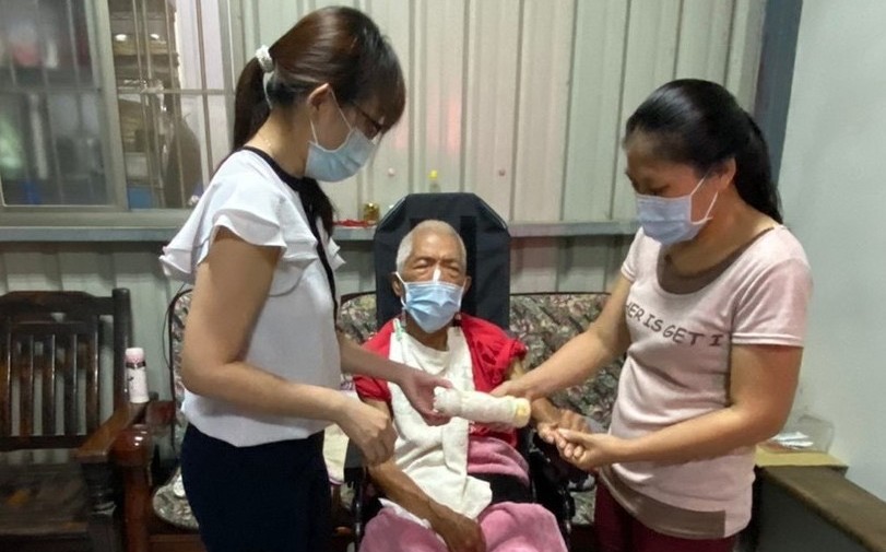 "Bimbingan Gratis ke Rumah untuk Perawatan" Kembali beroperasi mulai 16 Agustus. Sumber: Diambil dari Biro Tenaga Kerja Kota Taipei Baru