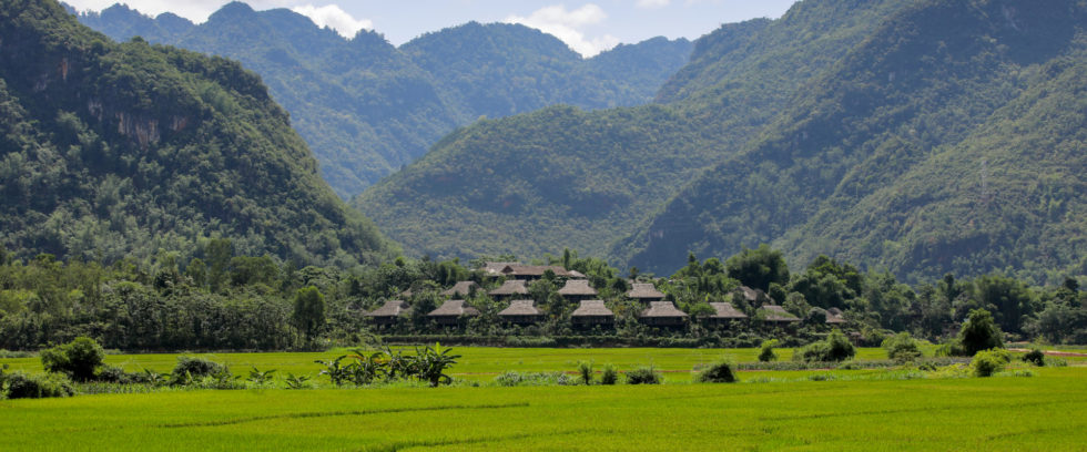 Phong cảnh Mai Châu - một huyện vùng cao, nằm ở phía Tây Bắc tỉnh Hoà Bình. (Nguồn ảnh: website Tổng cục Du lịch Việt Nam)