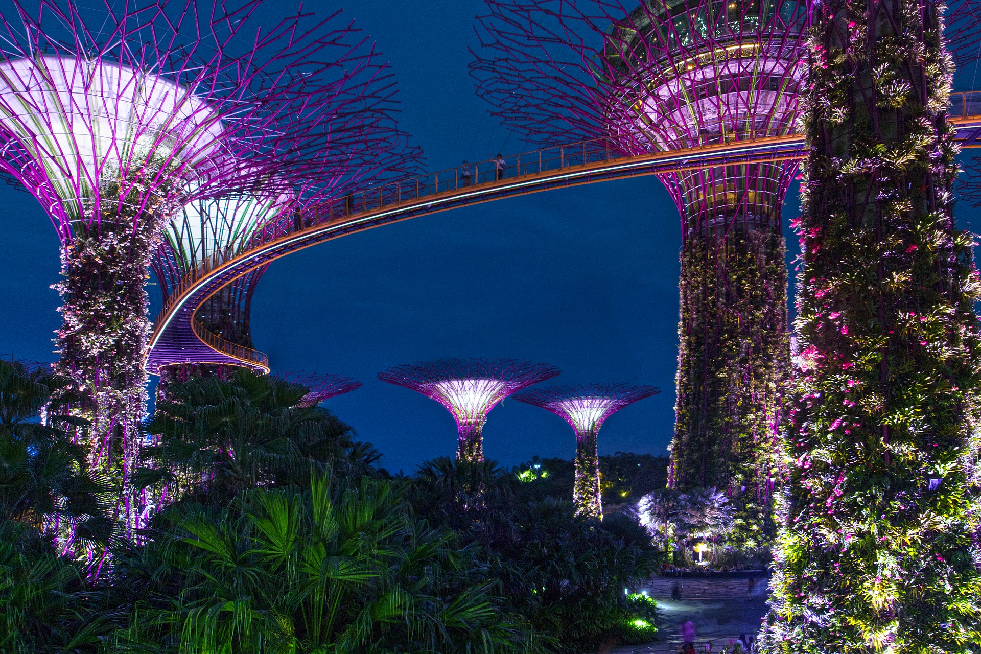 新加坡濱海灣公園。（圖／取自Pixabay）