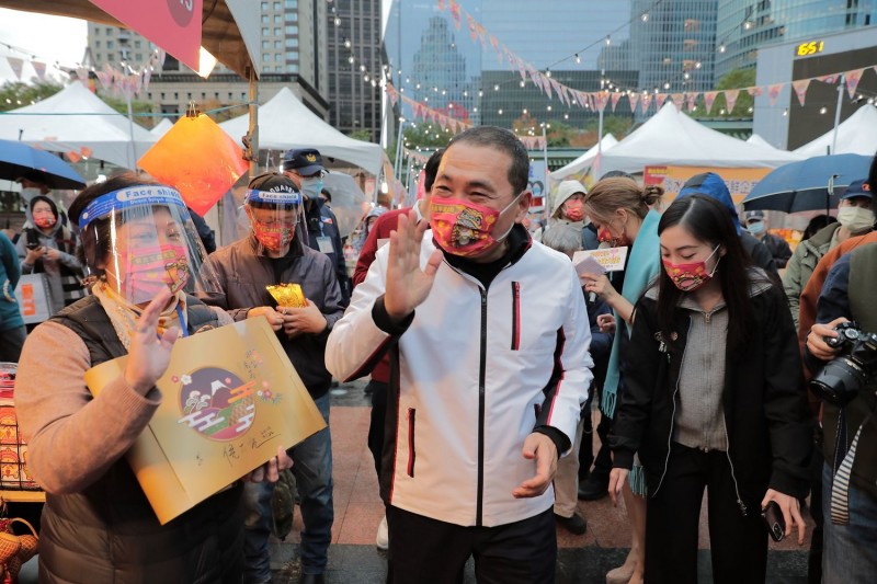 2022 Chinese New Year Street Bazaar in New Taipei City rounded off. (Photo / Provided by the New Taipei City Government)