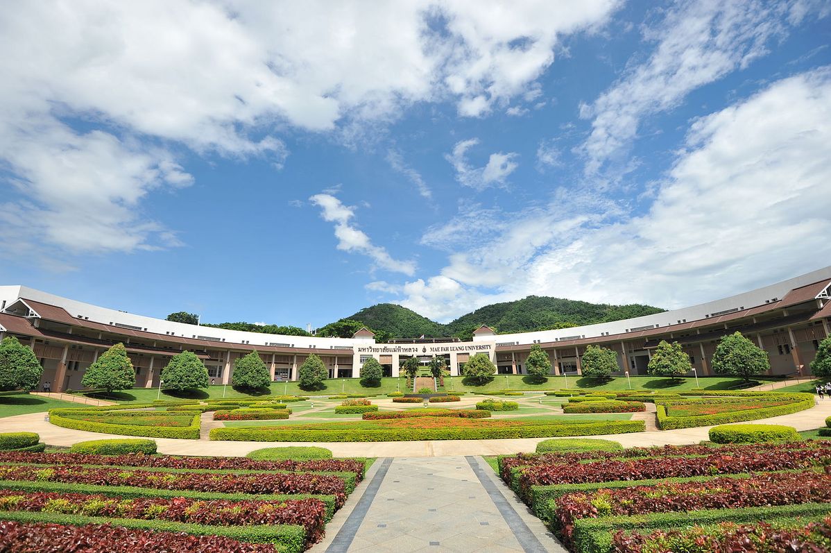 泰國清萊府皇太后大學。（圖／翻攝自Mae Fah Luang University）