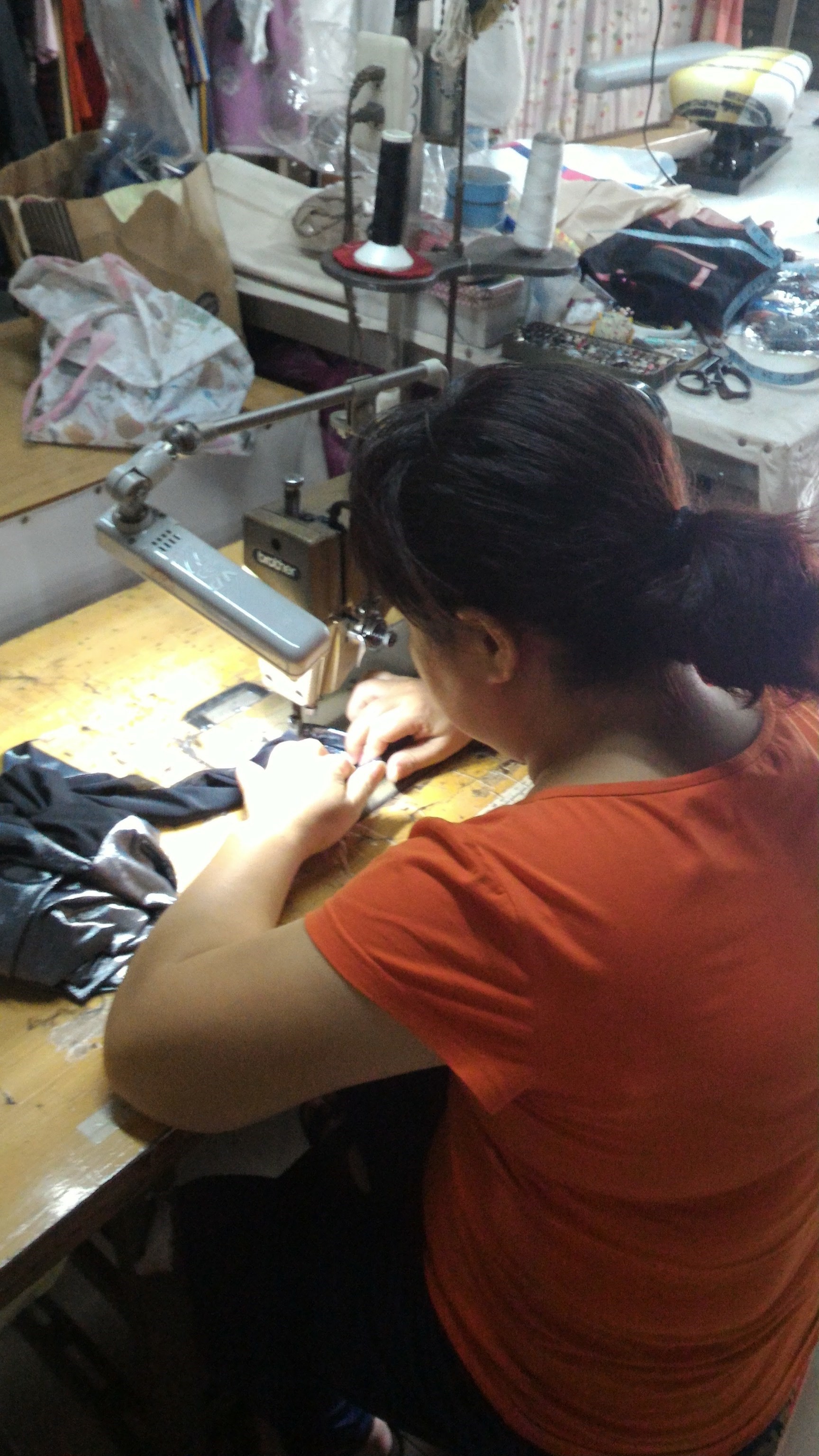 Zhang Xiu Ping, an immigrant who has obtained the Certificate of Level B Ladies' Dressmaking. (Photo / Provided by NIA)