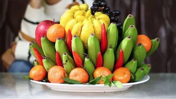One of the unique customs during Lunar New Year in Vietnam is displaying a five-fruit plate by every Vietnamese family. (Photo / Retrieved from Pixabay)
