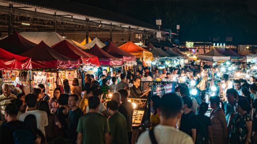 外國旅客來台灣最喜歡的行程就是逛夜市 圖／翻攝自Pixabay圖庫