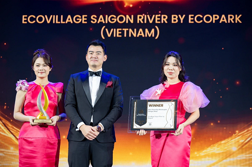 Ecovillage Saigon River có thiết kế quy hoạch tổng thể tốt nhất châu Á