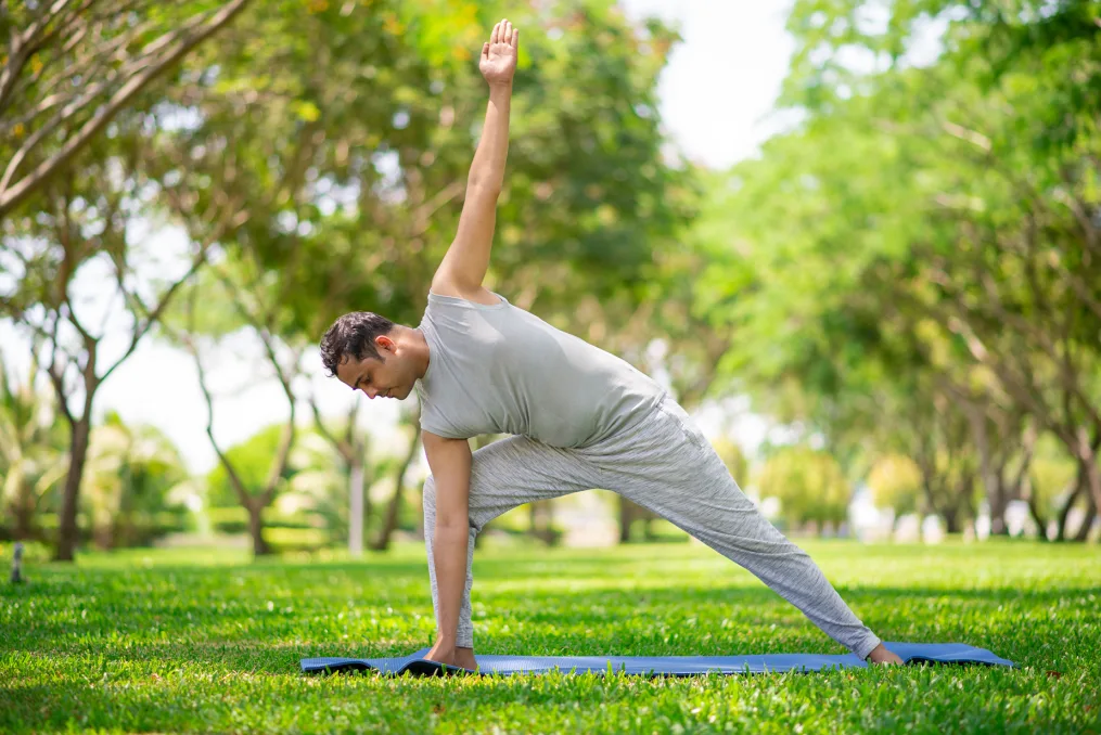 Stretching, along with strength training, is one of the main ways to improve flexibility, experts said.  MangoStar_Studio/iStockphoto/Getty Images