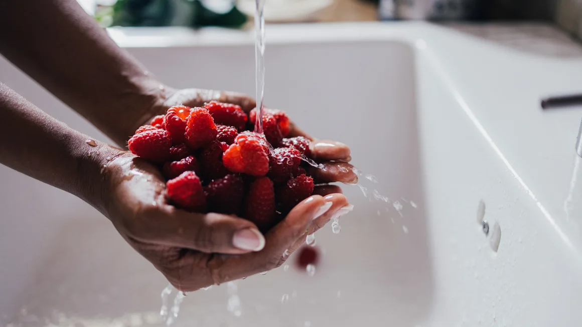 You really do need to wash fruits and vegetables before eating them. Here's the best way